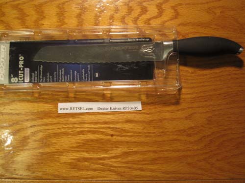 DEXTER RUSSELL ICUT-PRO 8\" FORGED SCALLOPED BREAD SLICER