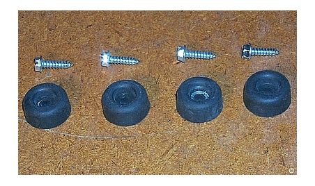 RUBBER BUMPER BASE FEET