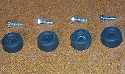 RUBBER BUMPER BASE FEET