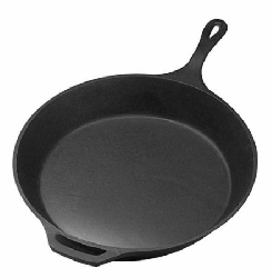 SKILLET 15 INCH PRE-SEASON CAST IRON