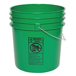 STORAGE PAIL 5 GAL. (GREEN)