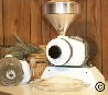 Mil-Rite Grain & Seed Mill with stainless steel grinding wheels