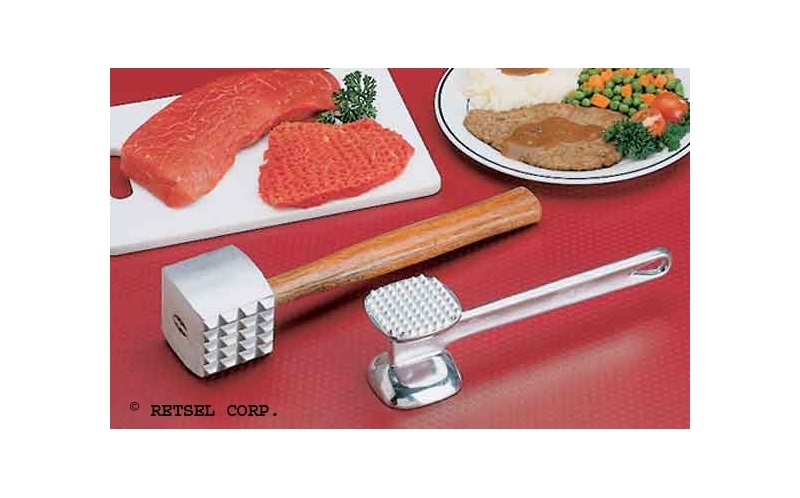 MEAT  TENDERIZER WOODEN HANDLE 13"