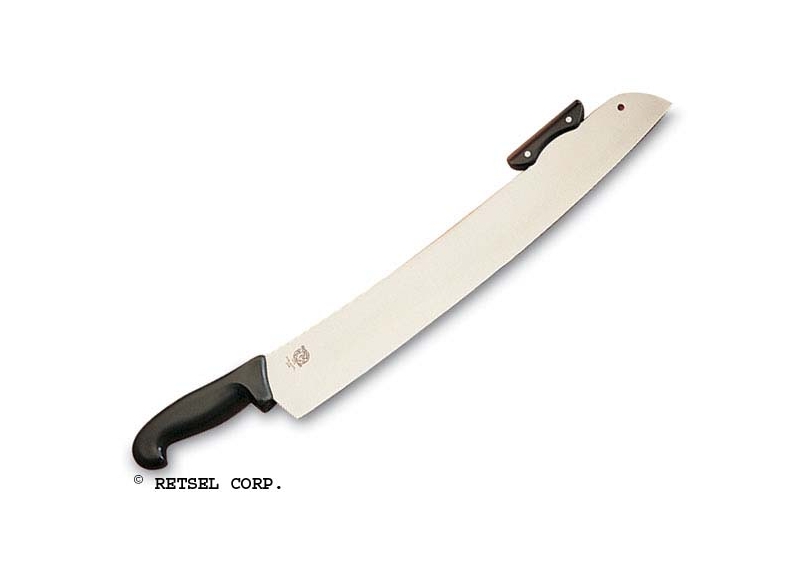 FULL TANG BLADE PIZZA KNIFE 18"