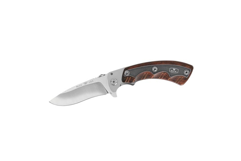 OPEN SEASON FOLDING SKINNER, ROSEWOOD HANDLE