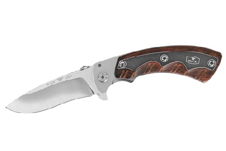 OPEN SEASON FOLDING SKINNER, ROSEWOOD HANDLE