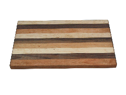 MIXED HARDWOOD REVESIBLE CUTTING BOARD