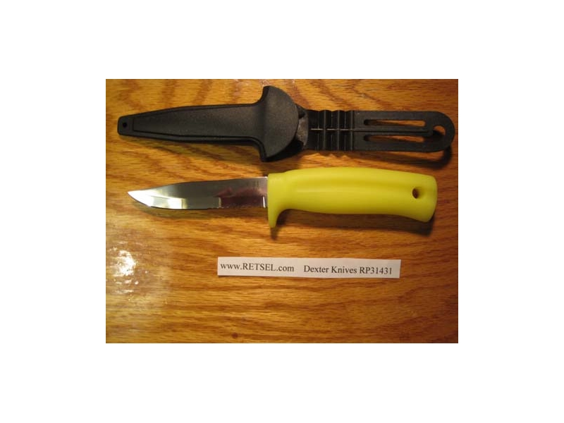 DEXTER RUSSELLl 4" NET KNIFE WITH SHEATH