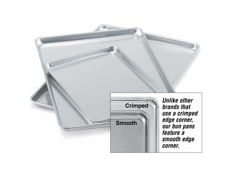 ALUMINUM BUN PAN-FULL SIZE 25 3/4"X17 3/4"X1