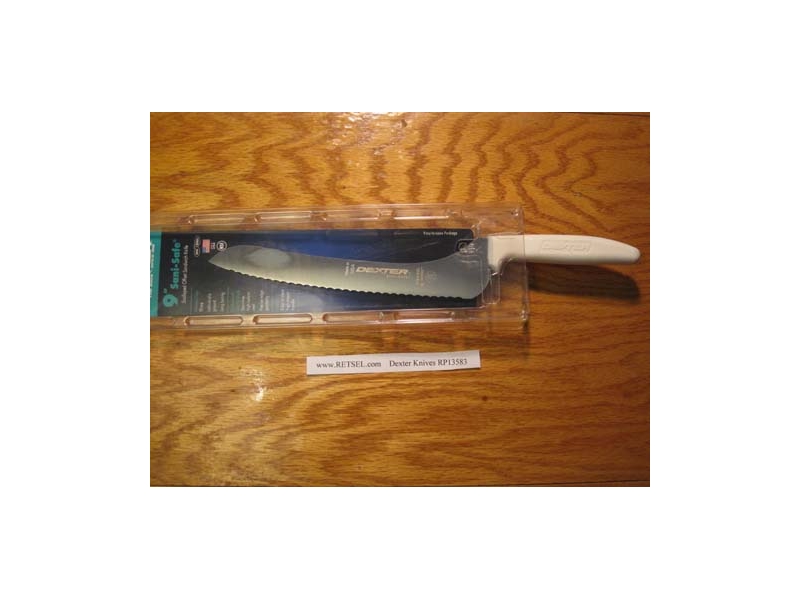 DEXTER RUSSELL SANI-SAFE 9" OFFSET BREAD SANDWICH KNIFE